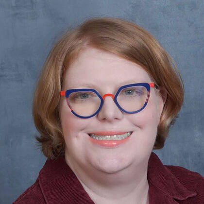 Headshot of the founder of Embermists